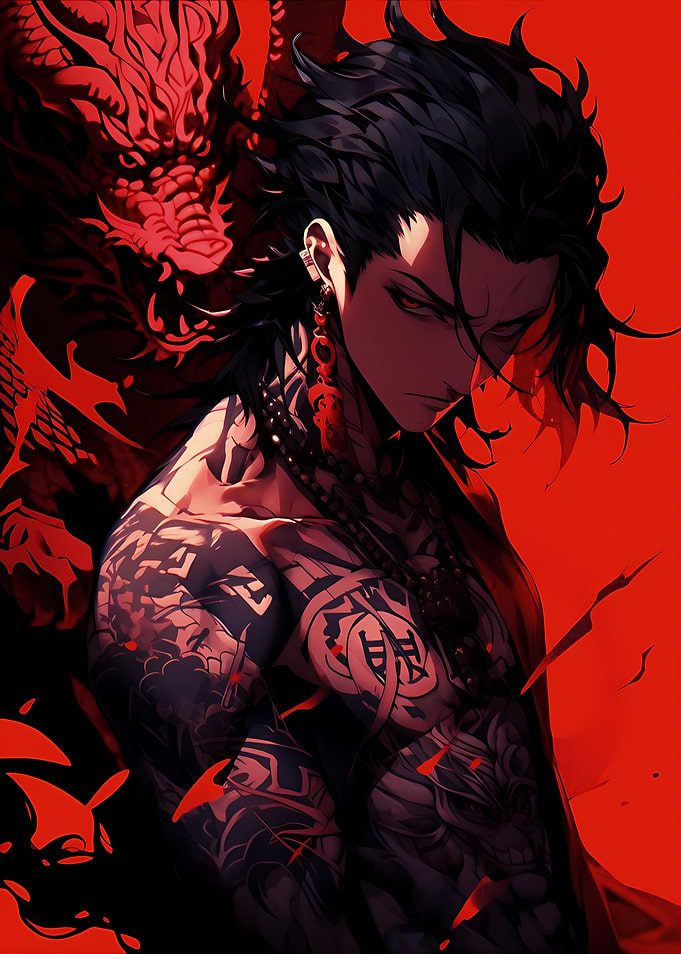 Man with Dragon Tattoo