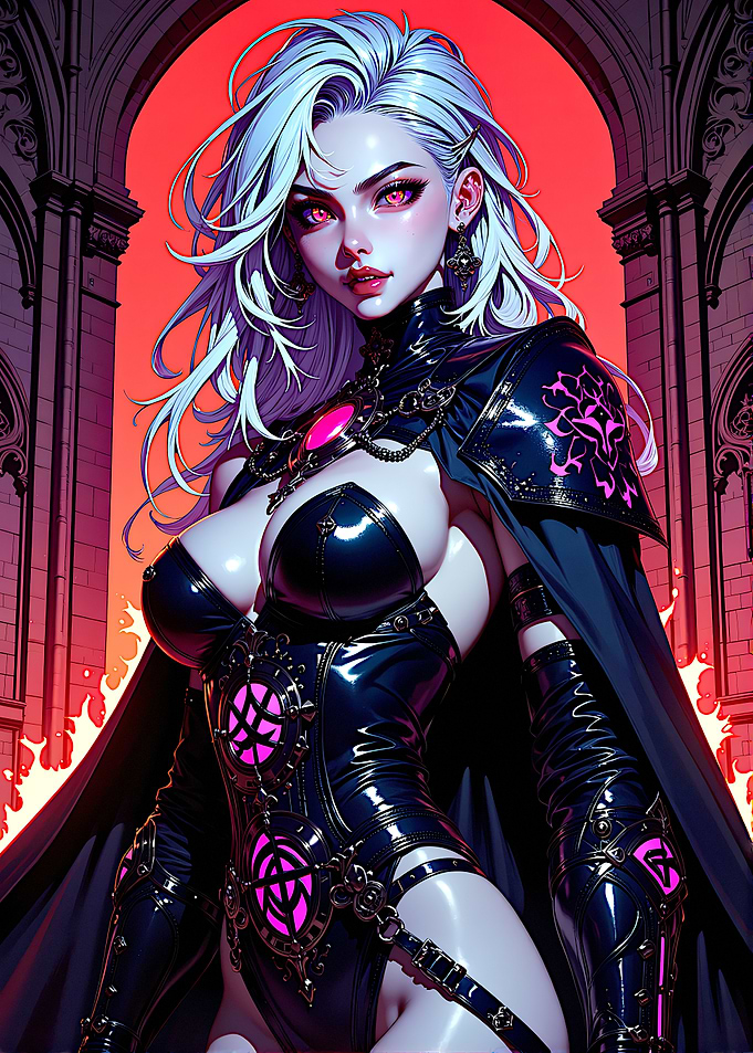 Gothic Vampire Sorceress