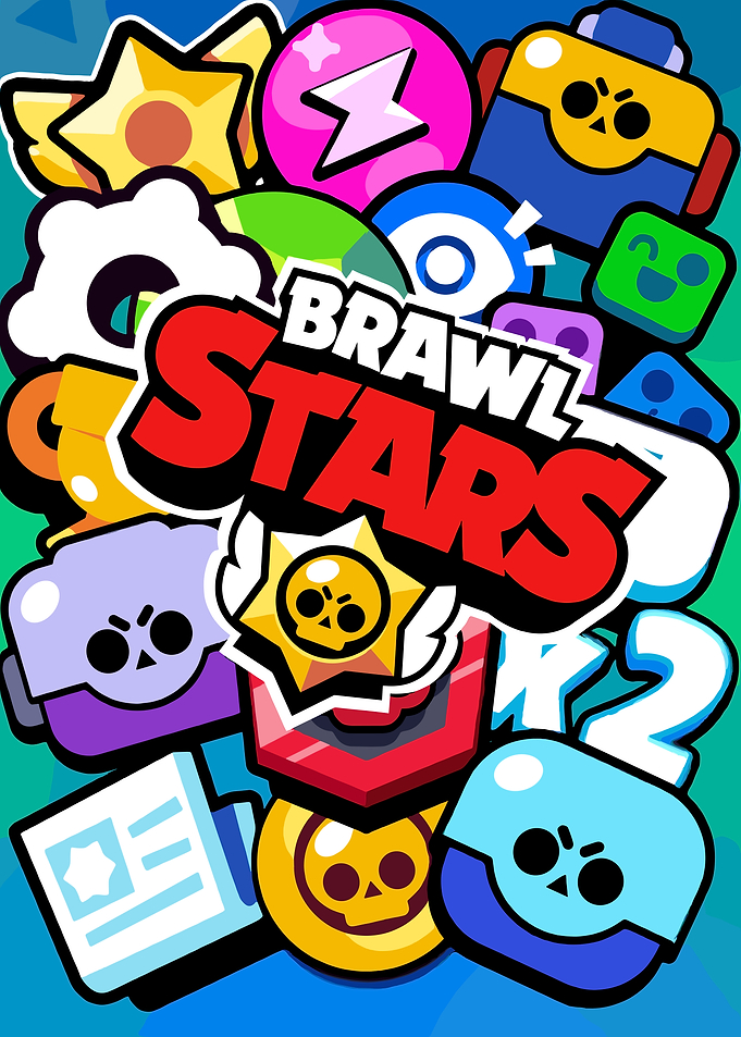 Brawl Stars Game Art