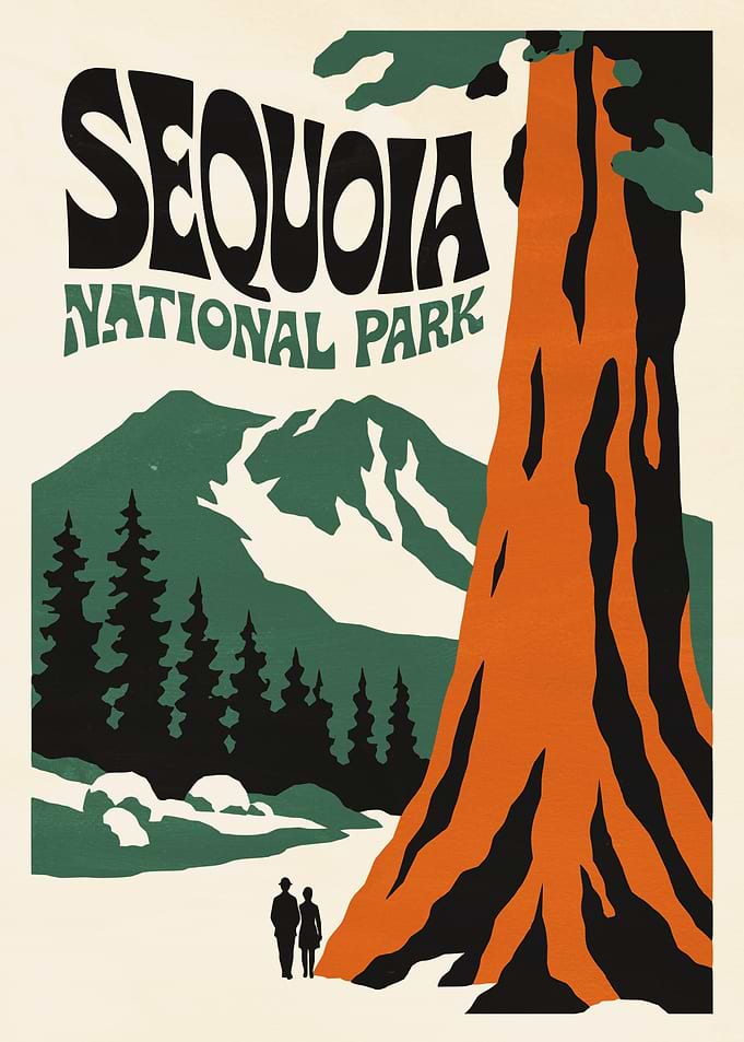 Sequoia National Park Print