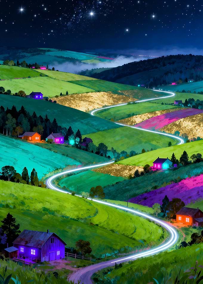 Visions of a Countryside Town