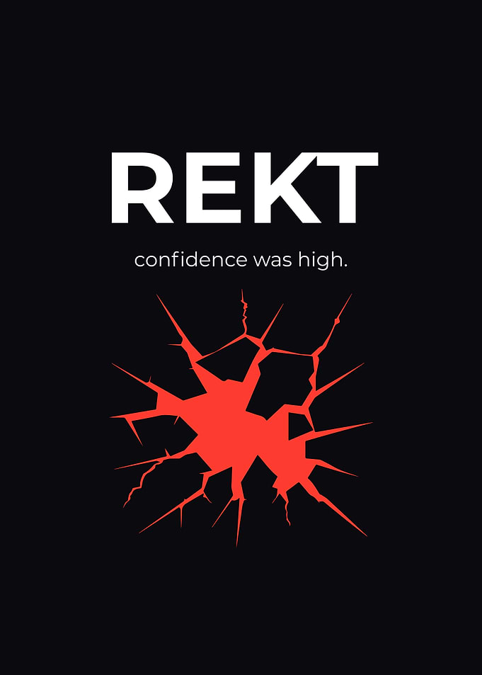 REKT – Black Edition – Minimalist Trading Psychology