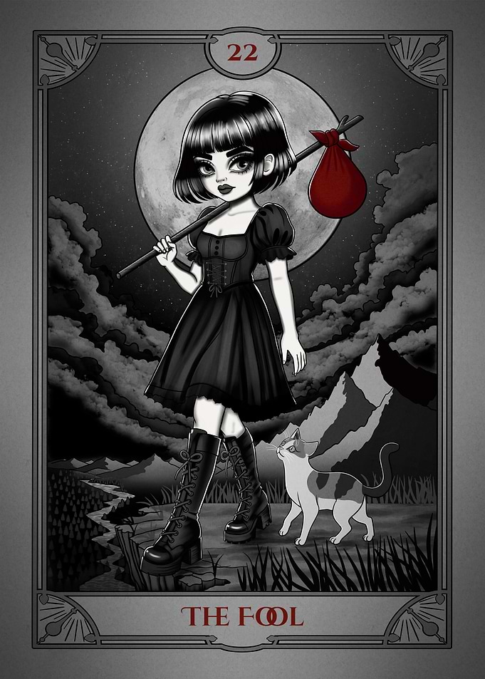 The Fool – Dark Arcana Tarot