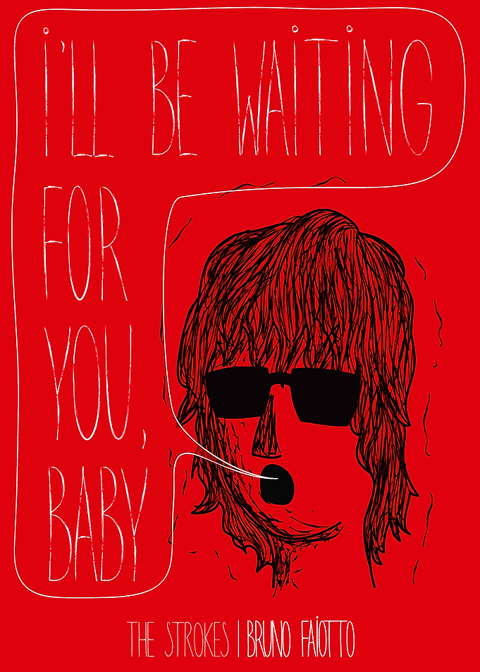 The Strokes I Bruno Faiotto Poster