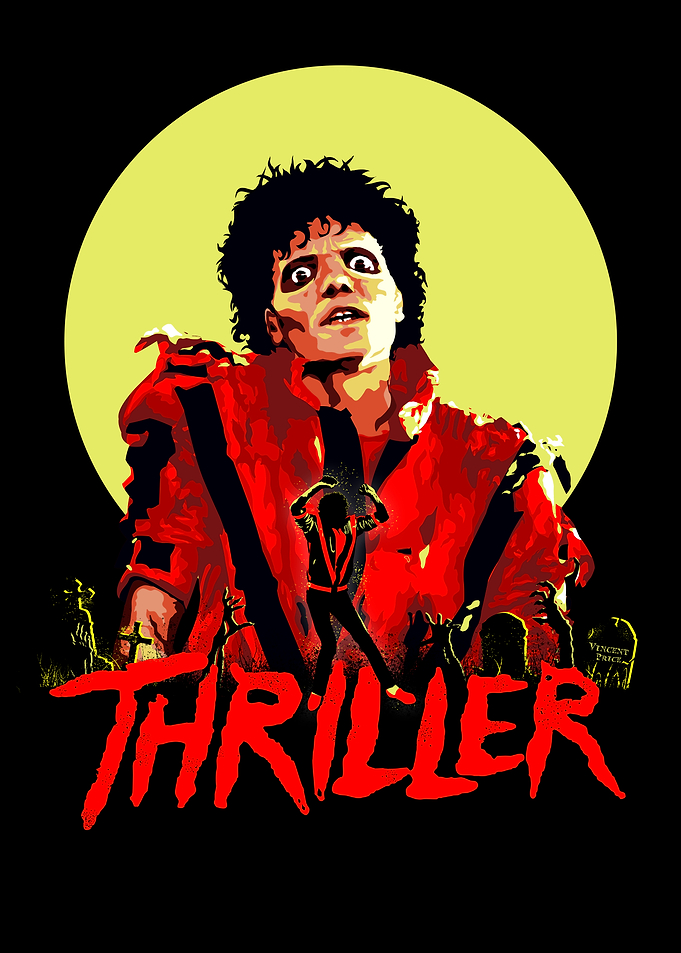 Michael Jackson Thriller Zombie Art