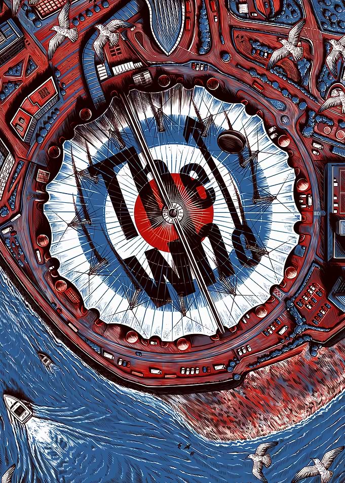 The Who Target Logo Art