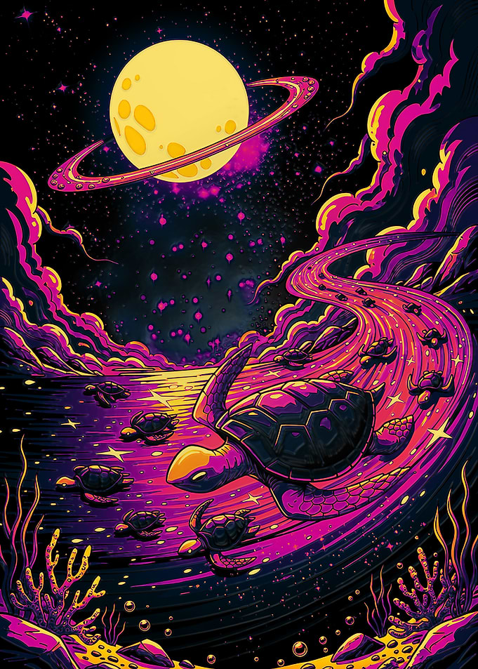 Cosmic Turtles Journey
