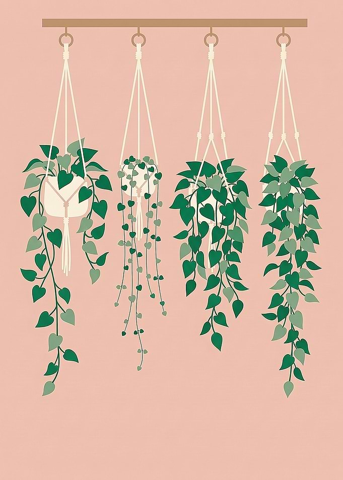 Hanging Potted Plants