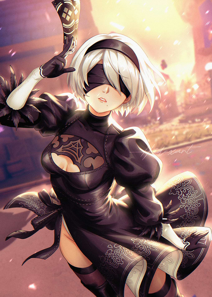 2B from Nier: Automata