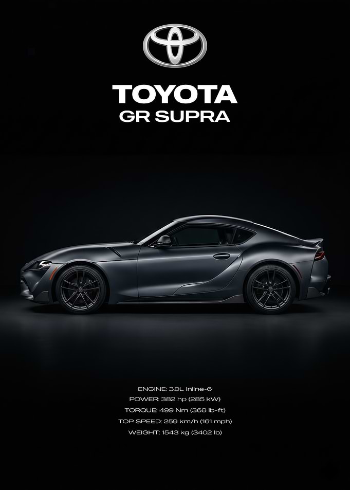 Toyota GR Supra Car