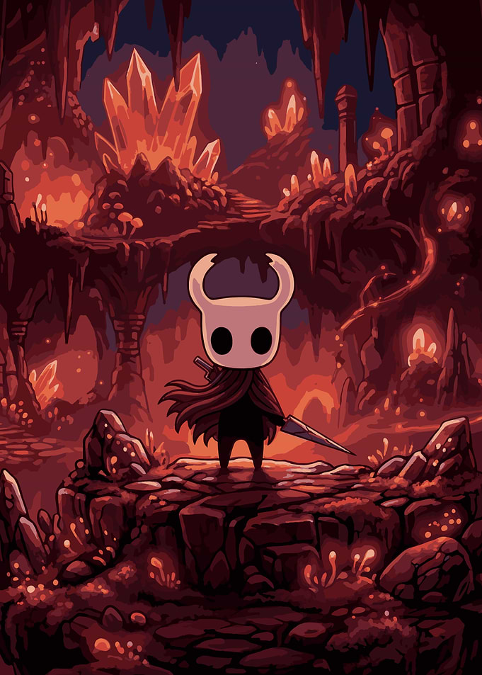 Hollow Knight Red Crystal Cave