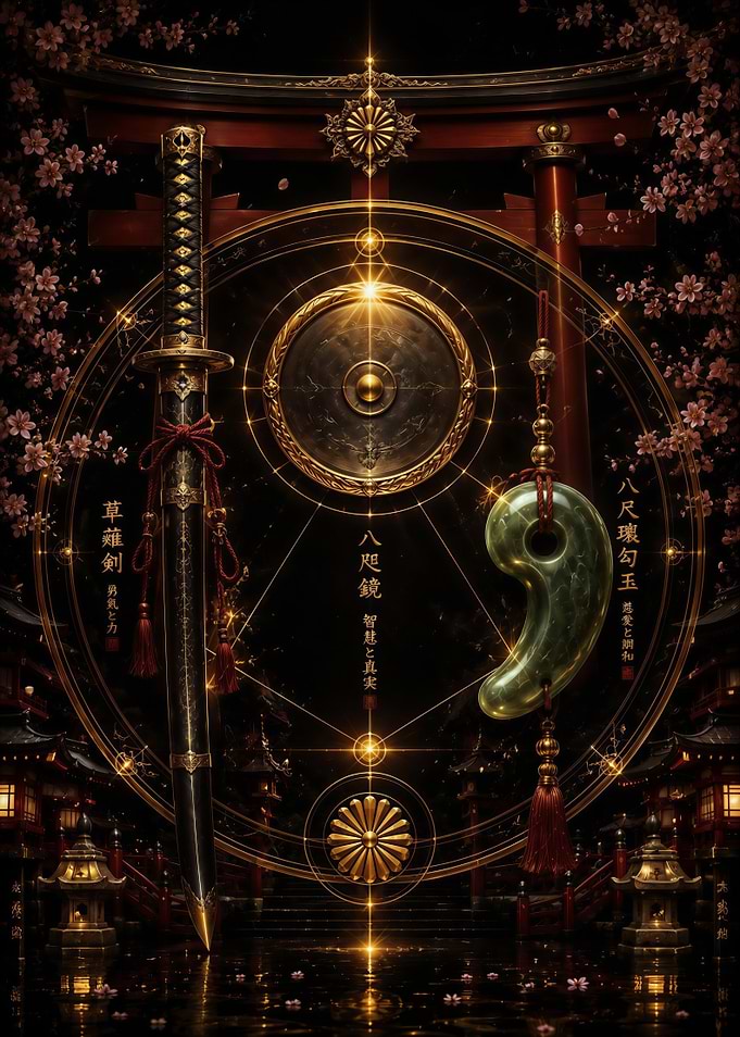 Ancient Symbols of Wisdom, Valor & Benevolence