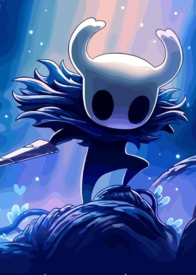 The Knight from Hollow Knight