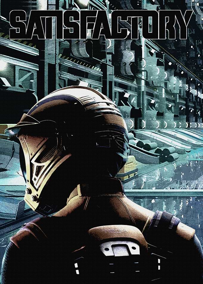 Satisfactory Game Poster
