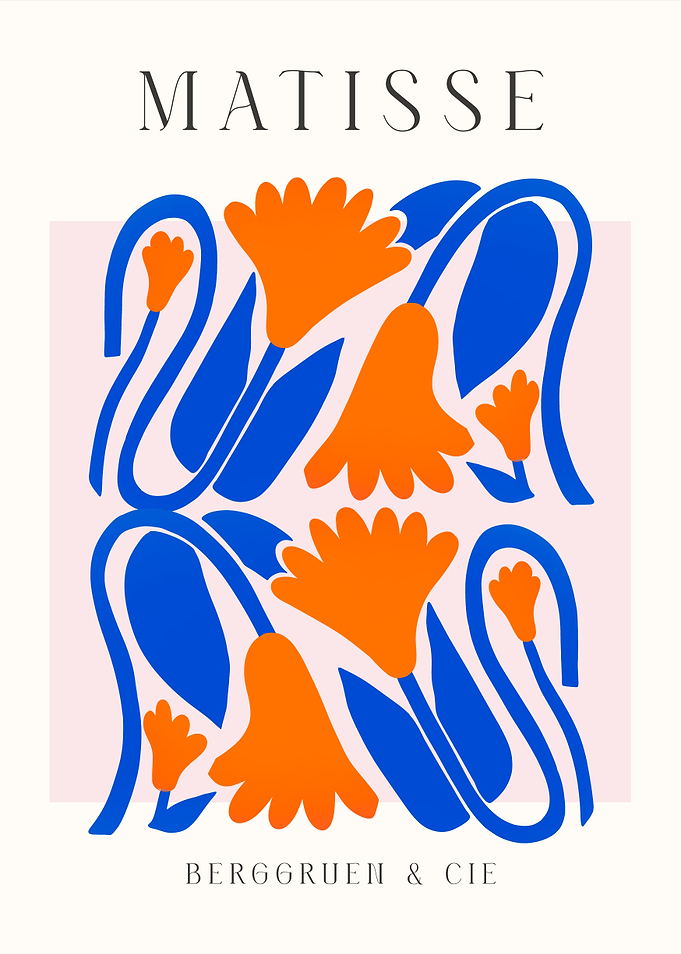 Matisse | Orange - blue Floral