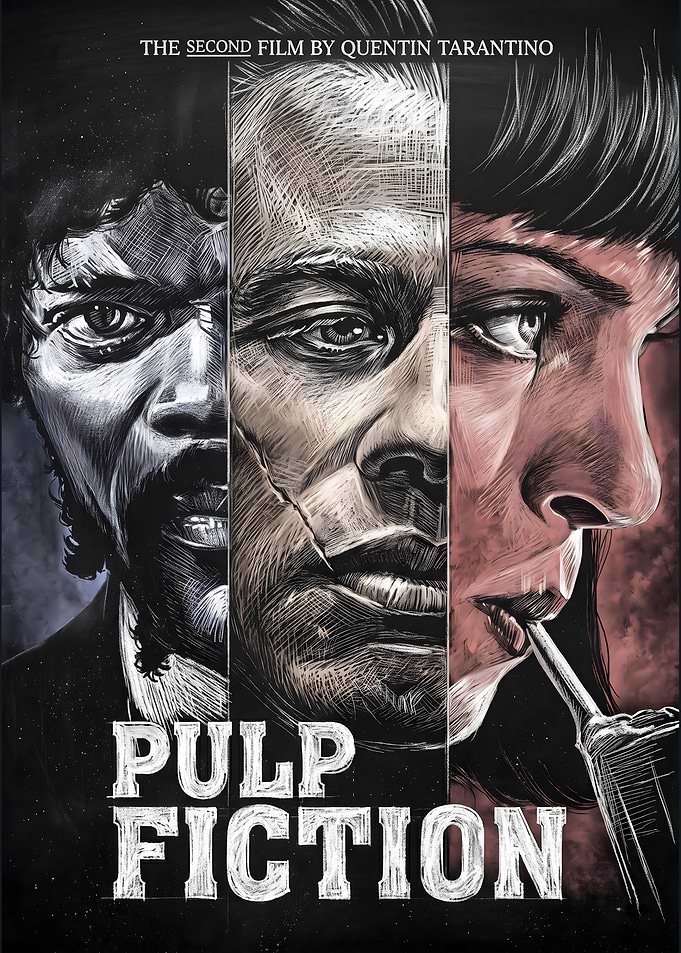 Pulp Fiction Movie Poster