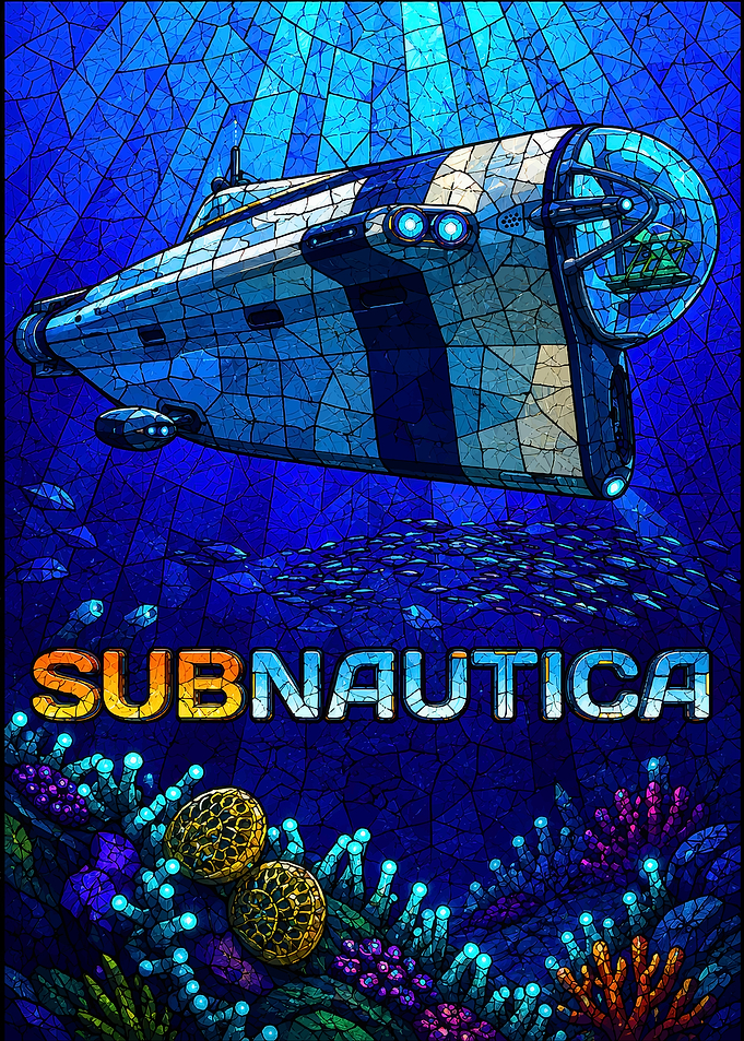 Subnautica Game Poster