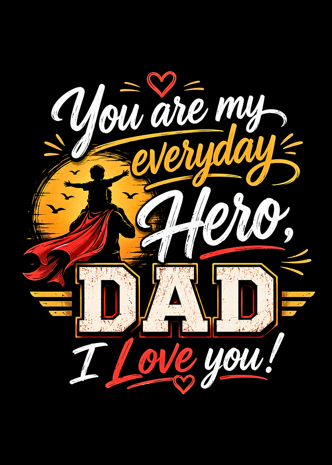 Dad You Are My Hero