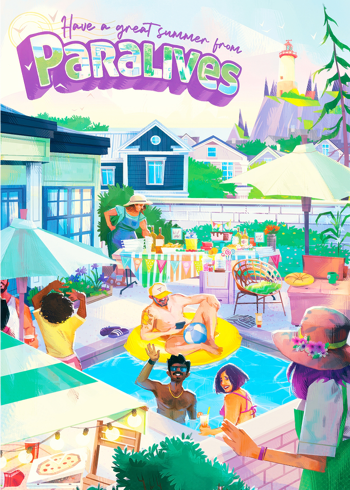 Paralives Summer Pool Party