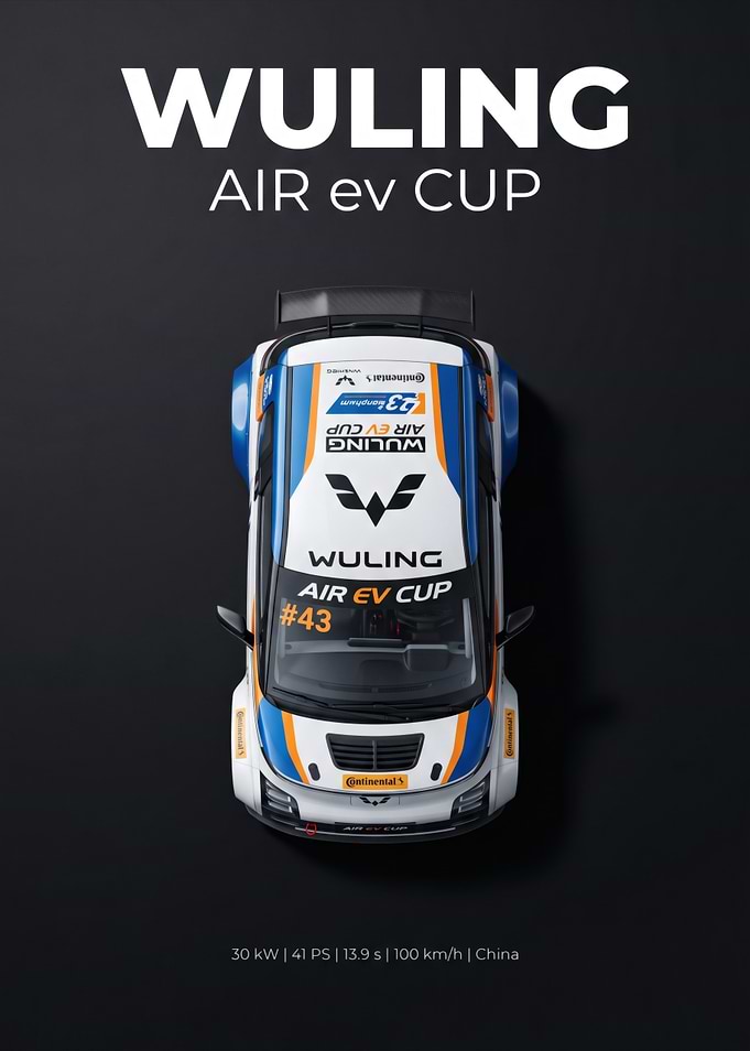 Wuling Air EV Cup Race Car
