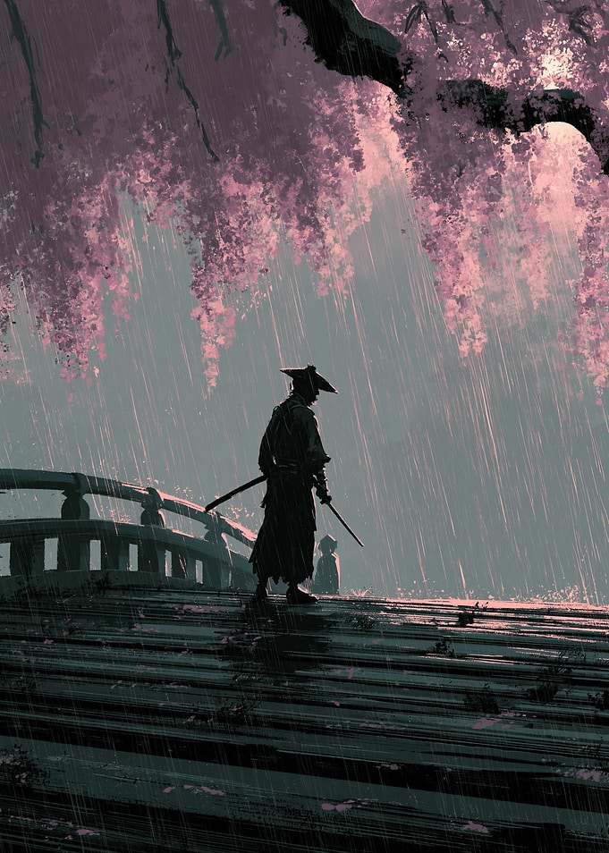 Samurai in the Rain