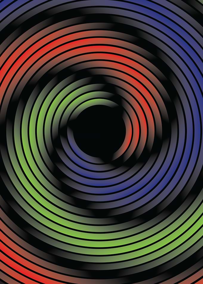 RGB Concentric Circles