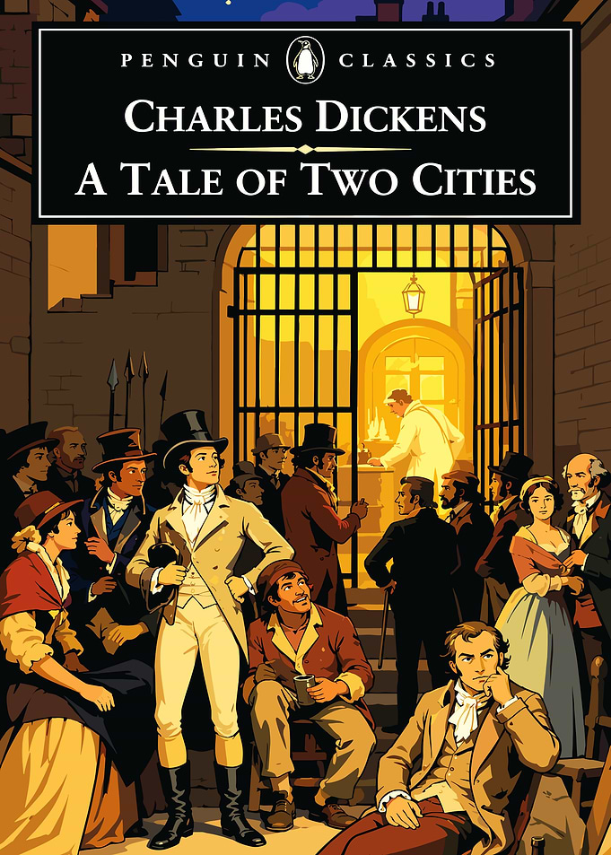 A Tale of Two Cities Book Cover