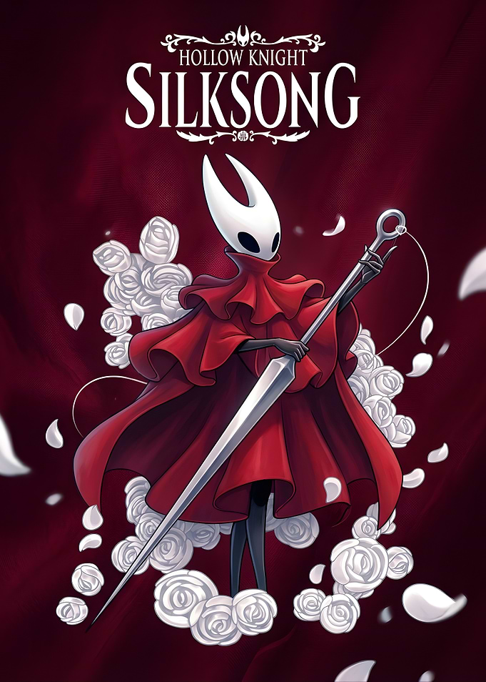 Hollow Knight Silksong Hornet Poster