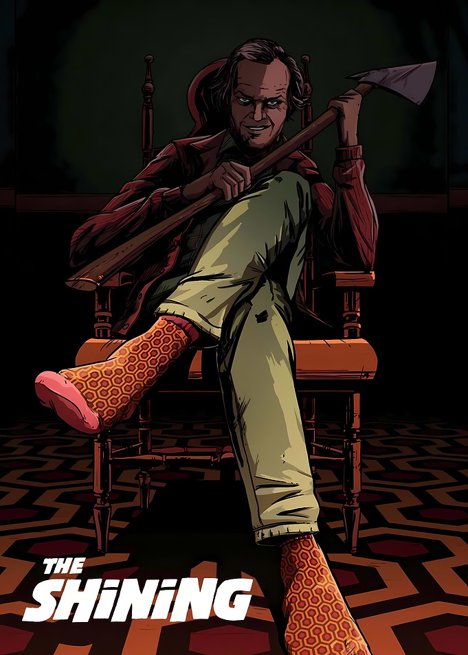 The Shining Jack Torrance with Axe