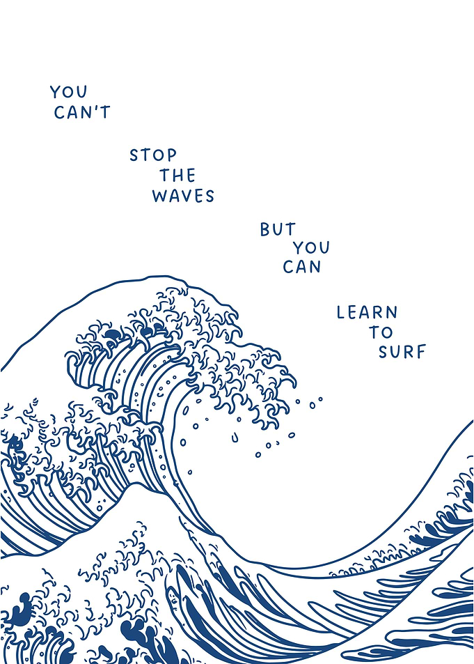 Learn to Surf Wave