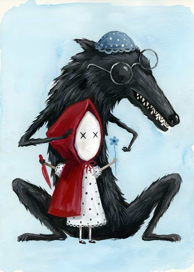 Little Red Riding Hood and the Wolf
