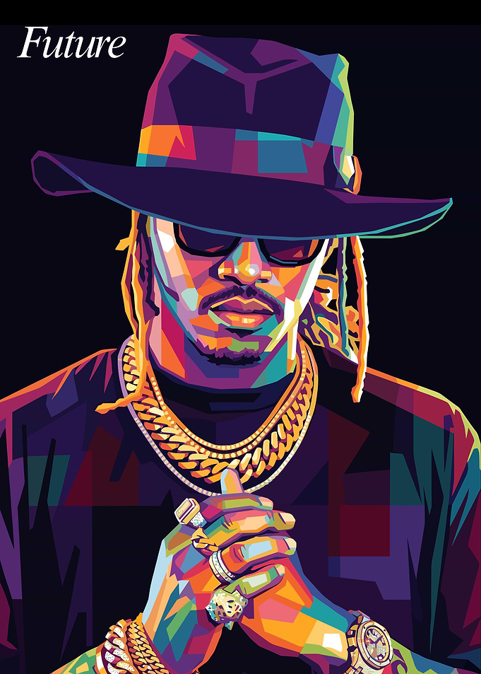Future Pop Art Portrait