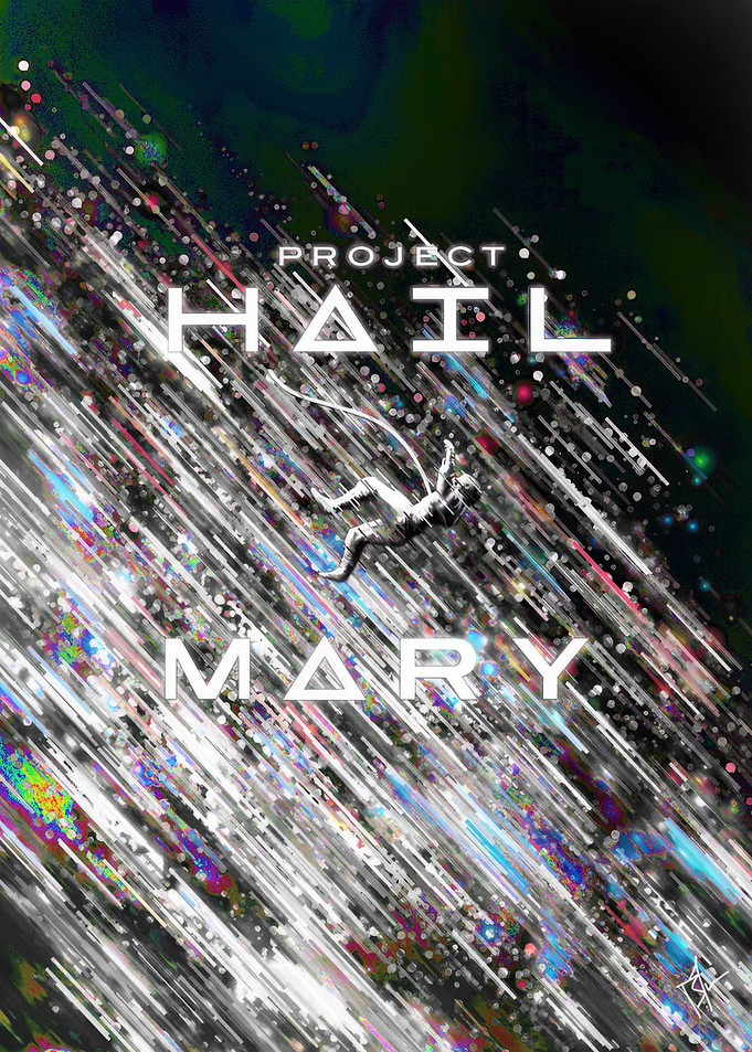Project Hail Mary Astronaut Poster