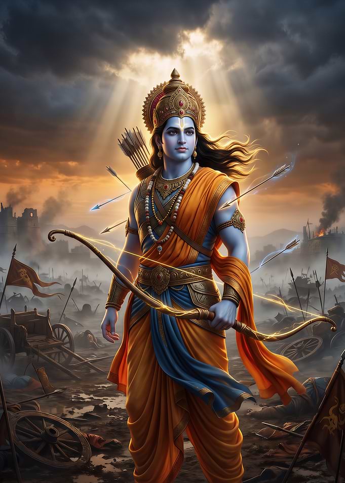 Supreme Lord Rama — Divine Warrior of Dharma