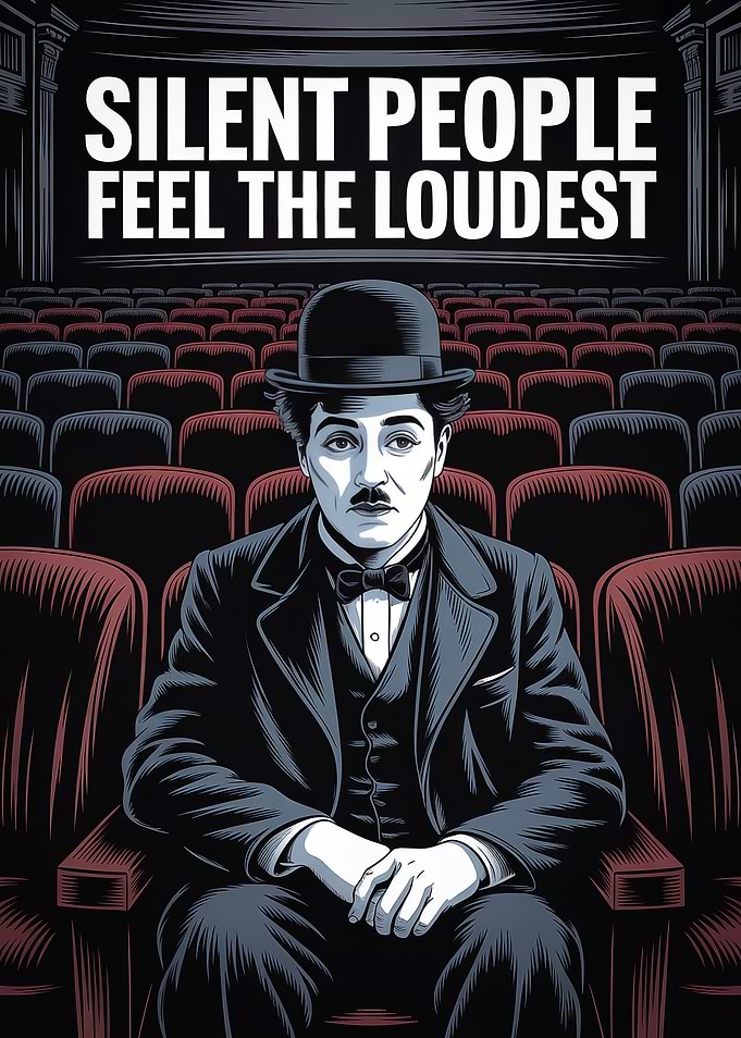 Charlie Chaplin in a Cinema