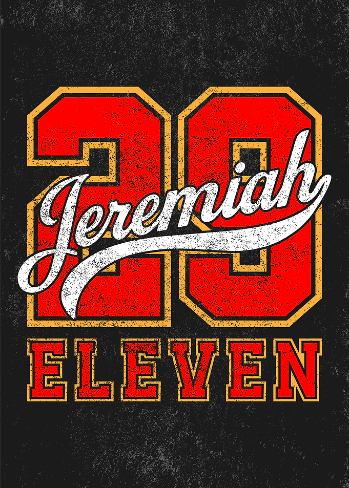 Jeremiah 29:11 Distressed Graphic