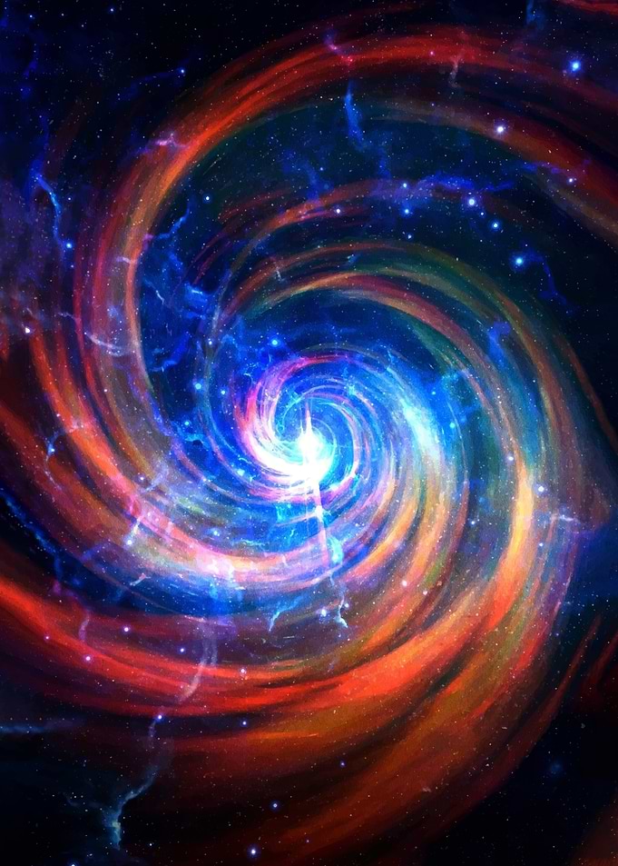 Cosmic Swirl Galaxy