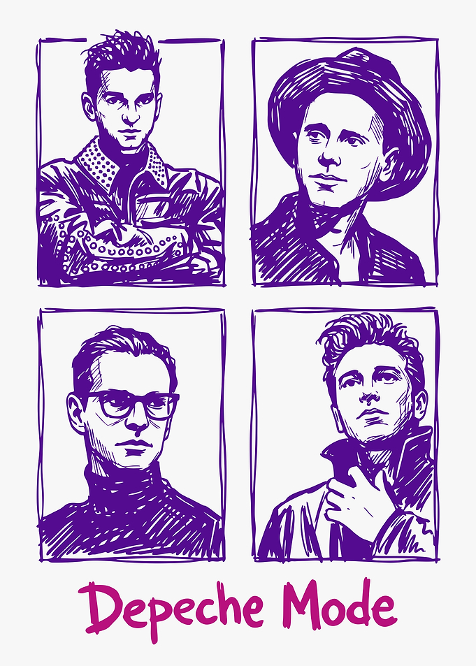 Depeche Mode Band Portrait