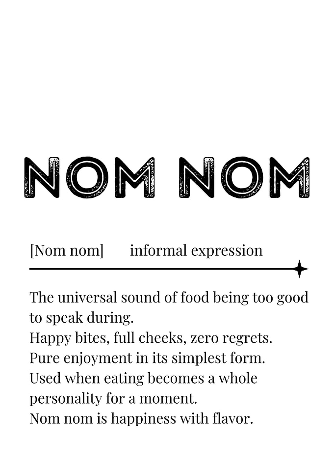 Nom Nom Definition