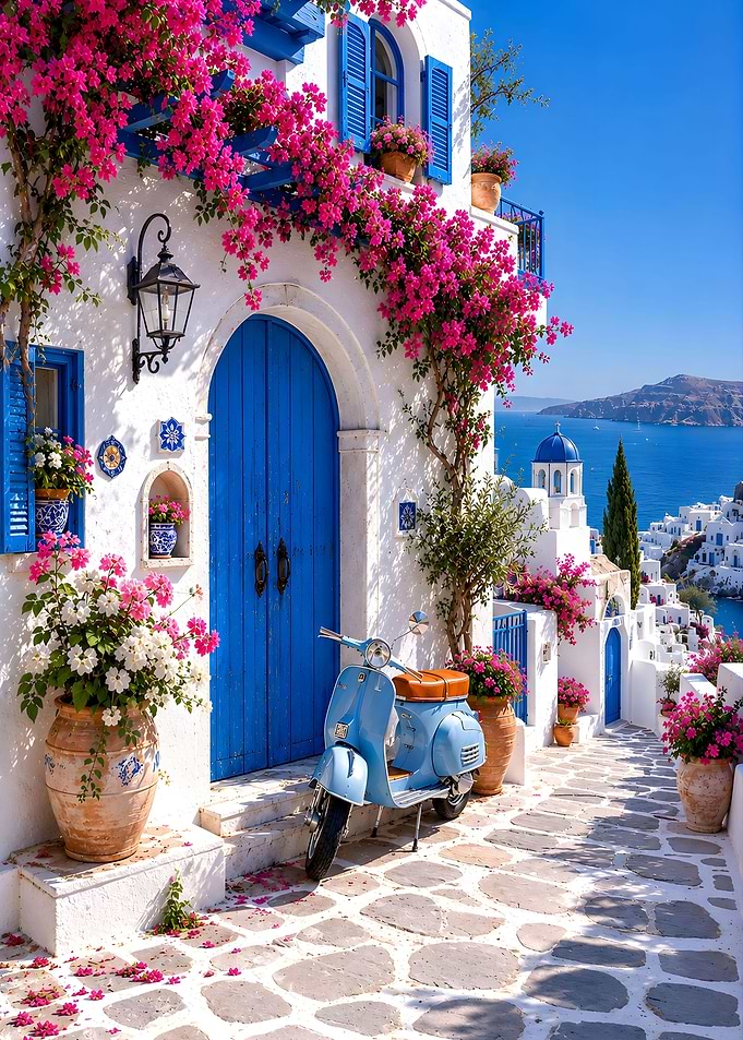 Santorini Aegean Beauty