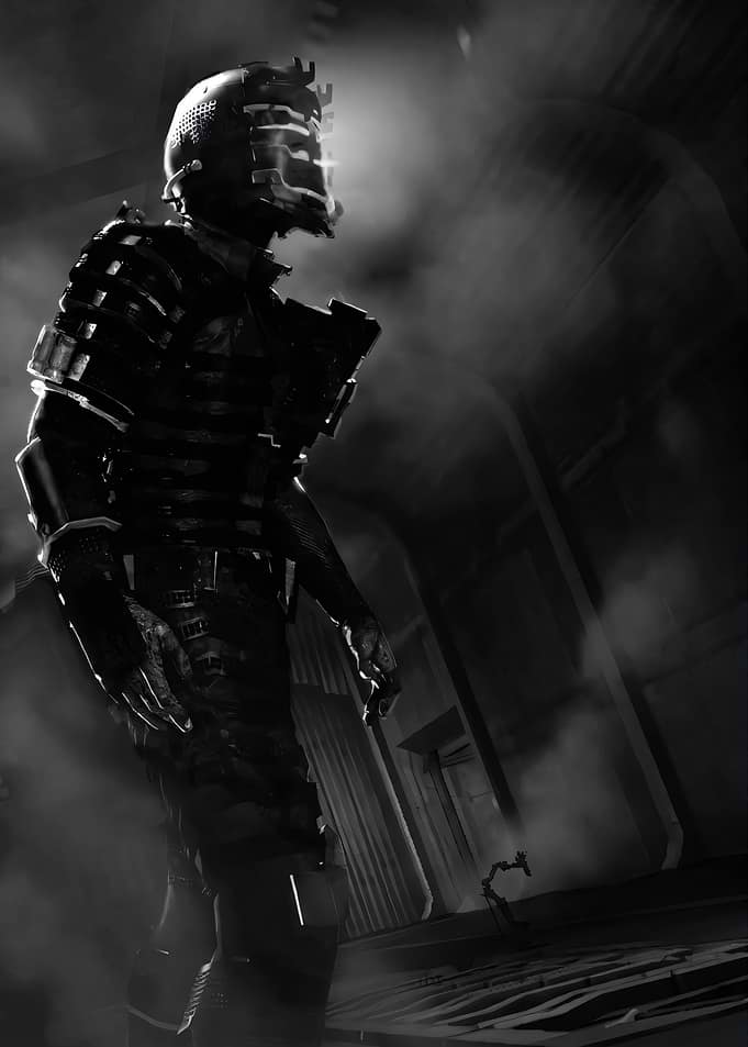 Isaac Clarke in Dead Space