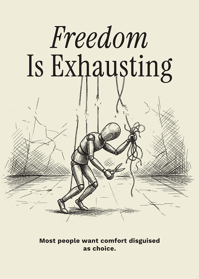 Freedom Is Exhausting