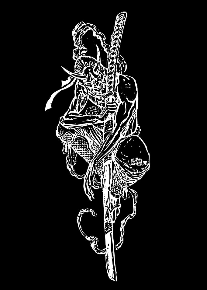 Oni Warrior with Katana