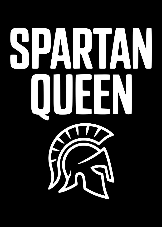 Spartan Queen with Helmet