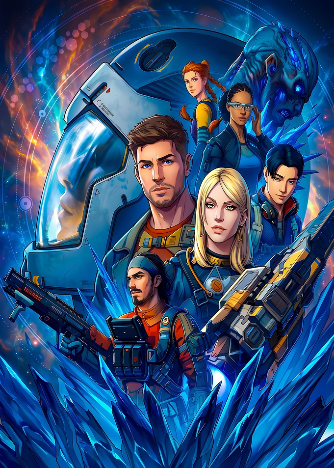 The Expanse: Osiris Reborn Anime Style