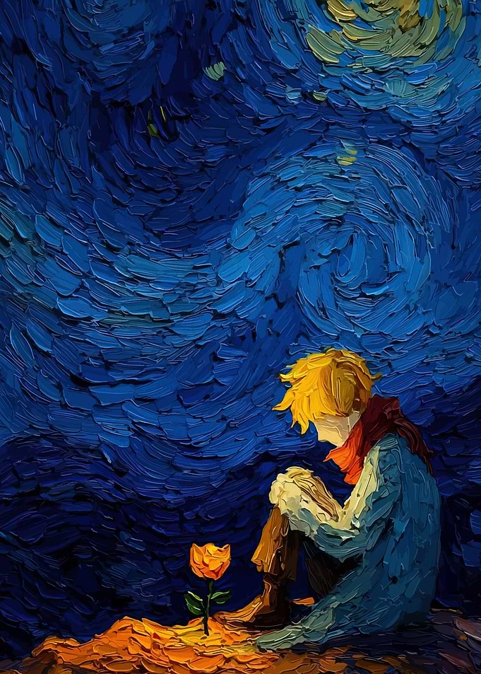 The Little Prince and his Rose