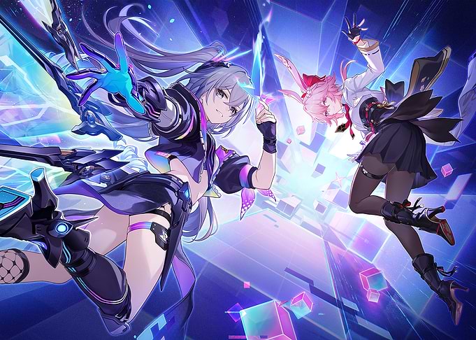 Honkai Star Rail Silver Wolf And Evanescia