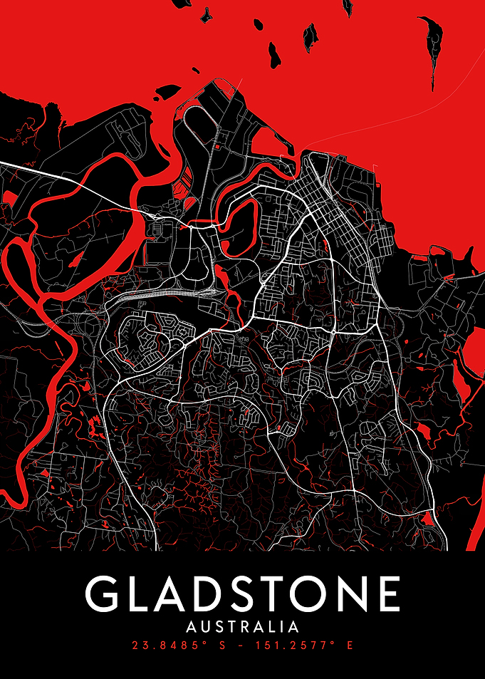 Gladstone Dark Map