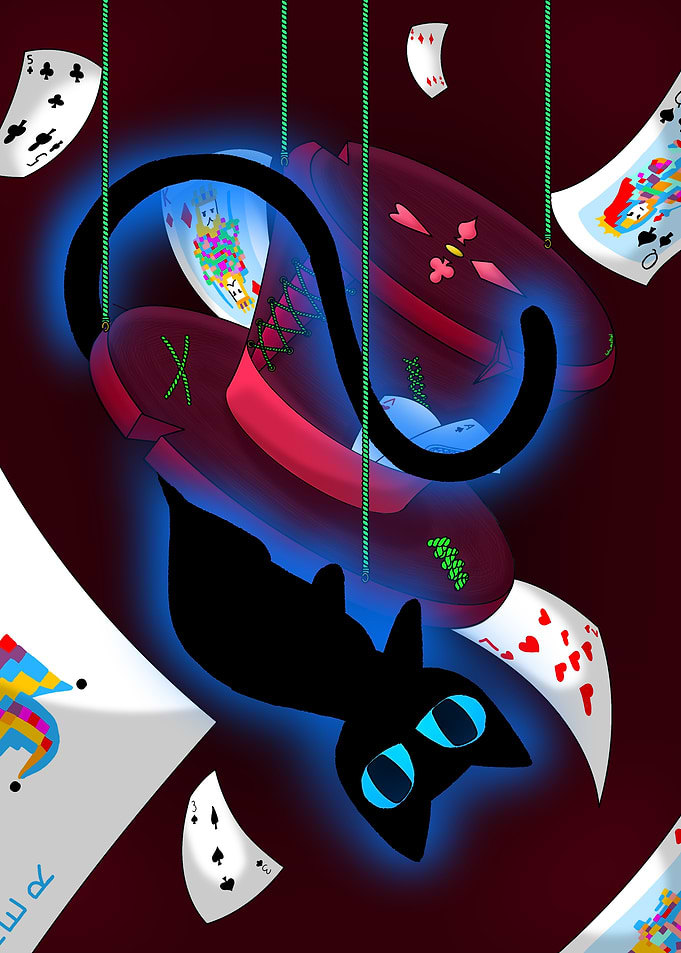 The magician cat