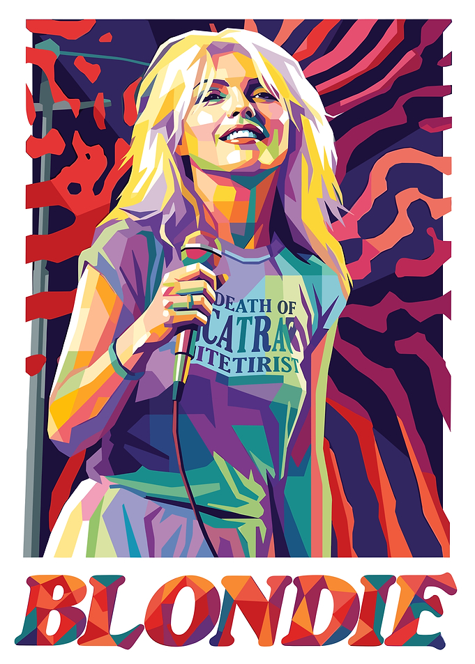 Debbie Harry Blondie Pop Art